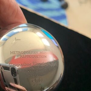 Silver Reflective Bowl